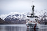 Coast Guard Cutter Alex Haley (WMEC 39) transits inbound Dutch Harbor while on patrol in the Gulf of Alaska. As the only major cutter homeported in Alaska, Alex Haley’s primary missions are search and rescue, international/domestic fisheries enforcement, and homeland defense. (U.S. Coast Guard Photo by Lt. j.g. John Walsh)