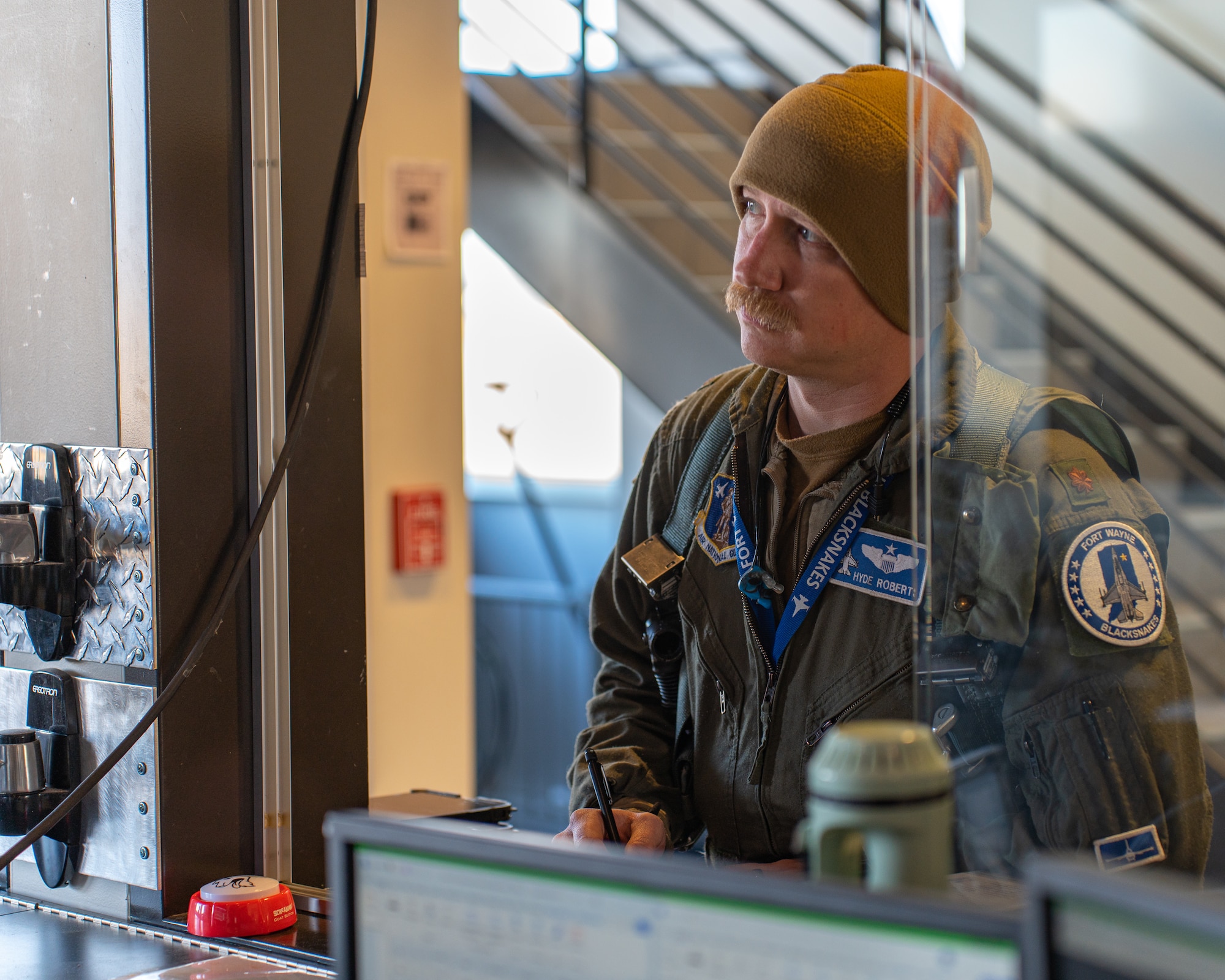The 114th Fighter Wing and 122nd Fighter Wing conduct a jet exchange for training.