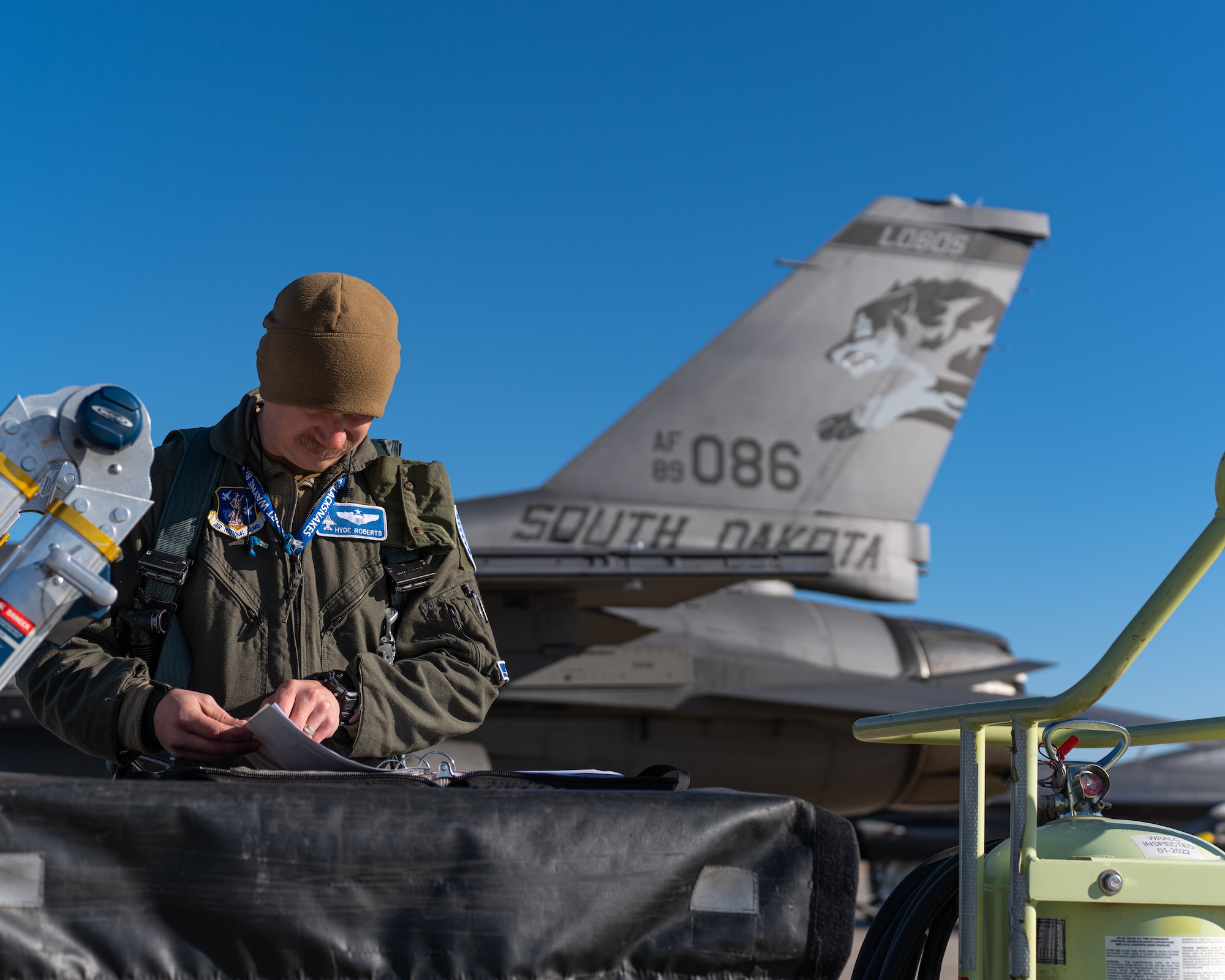 The 114th Fighter Wing and 122nd Fighter Wing conduct a jet exchange for training.