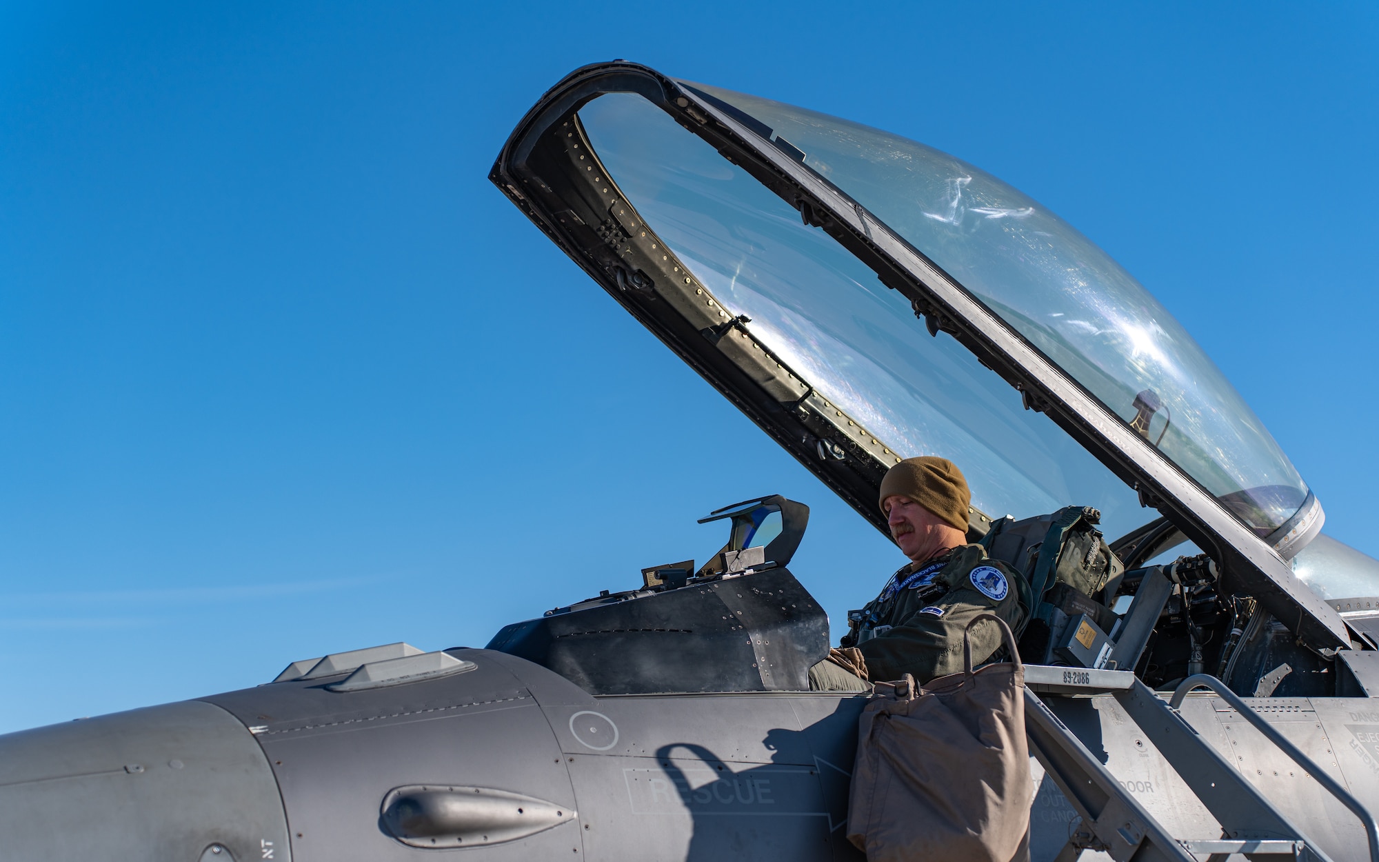 The 114th Fighter Wing and 122nd Fighter Wing conduct a jet exchange for training.