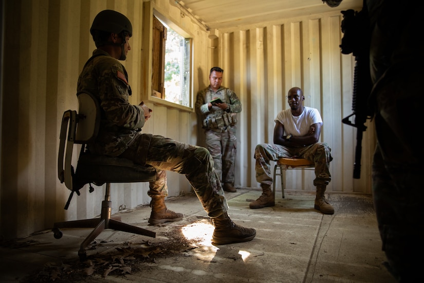 Army Reserve paratroopers participate in airborne training