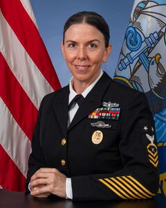 CTICM(IW/EXW) Joana Dodds, Senior Enlisted Leader, Cryptologic Warfare Activity (CWA) 65