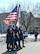 Color Guard carrying flags