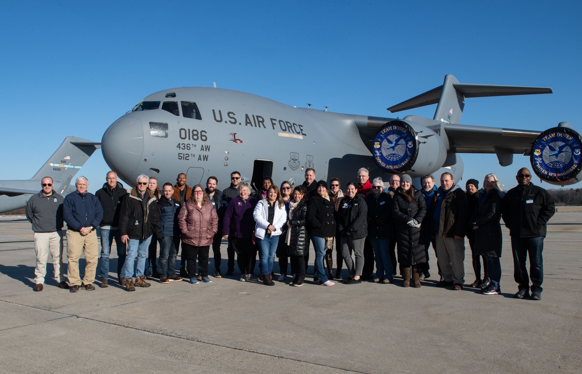Team Dover honorary commanders scope out base operations