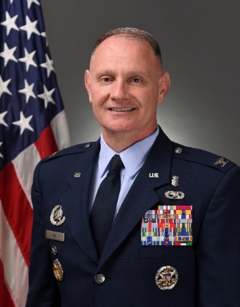 This is the official portrait of Col. Michael J. Fea.