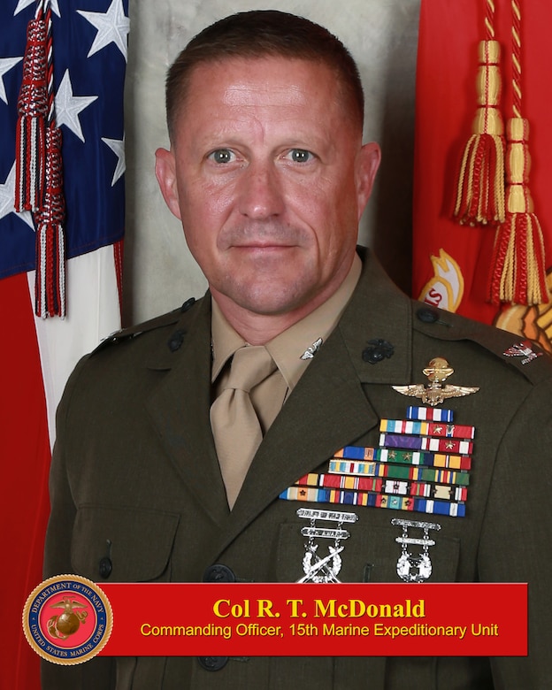 Colonel Robb T. McDonald Bio Photo