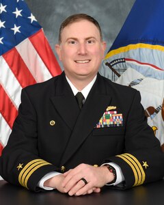 Cmdr. Elias George, Commanding Officer, Cryptologic Warfare Activity (CWA) 65