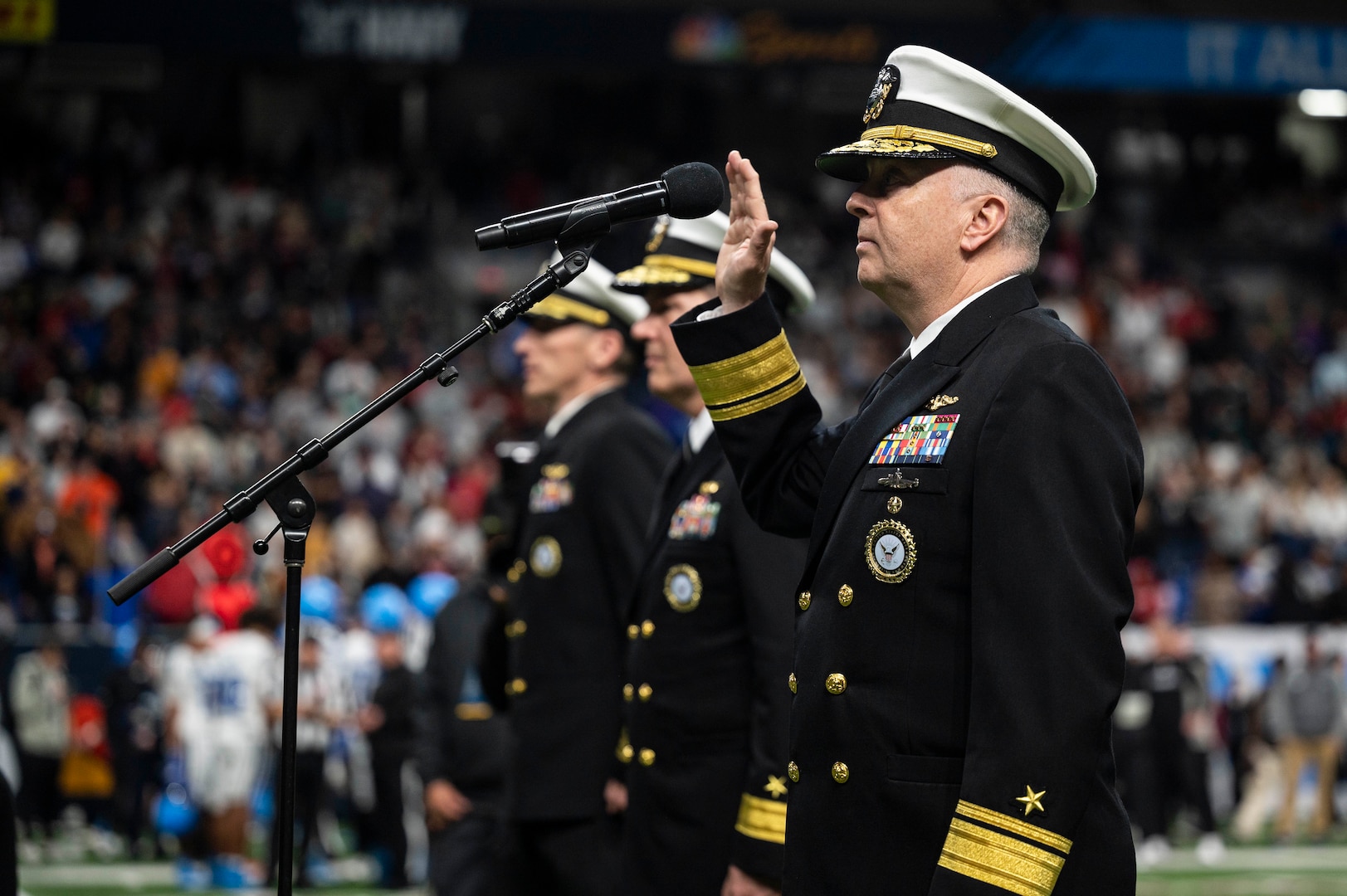 Navy Hosts All-American Bowl in San Antonio