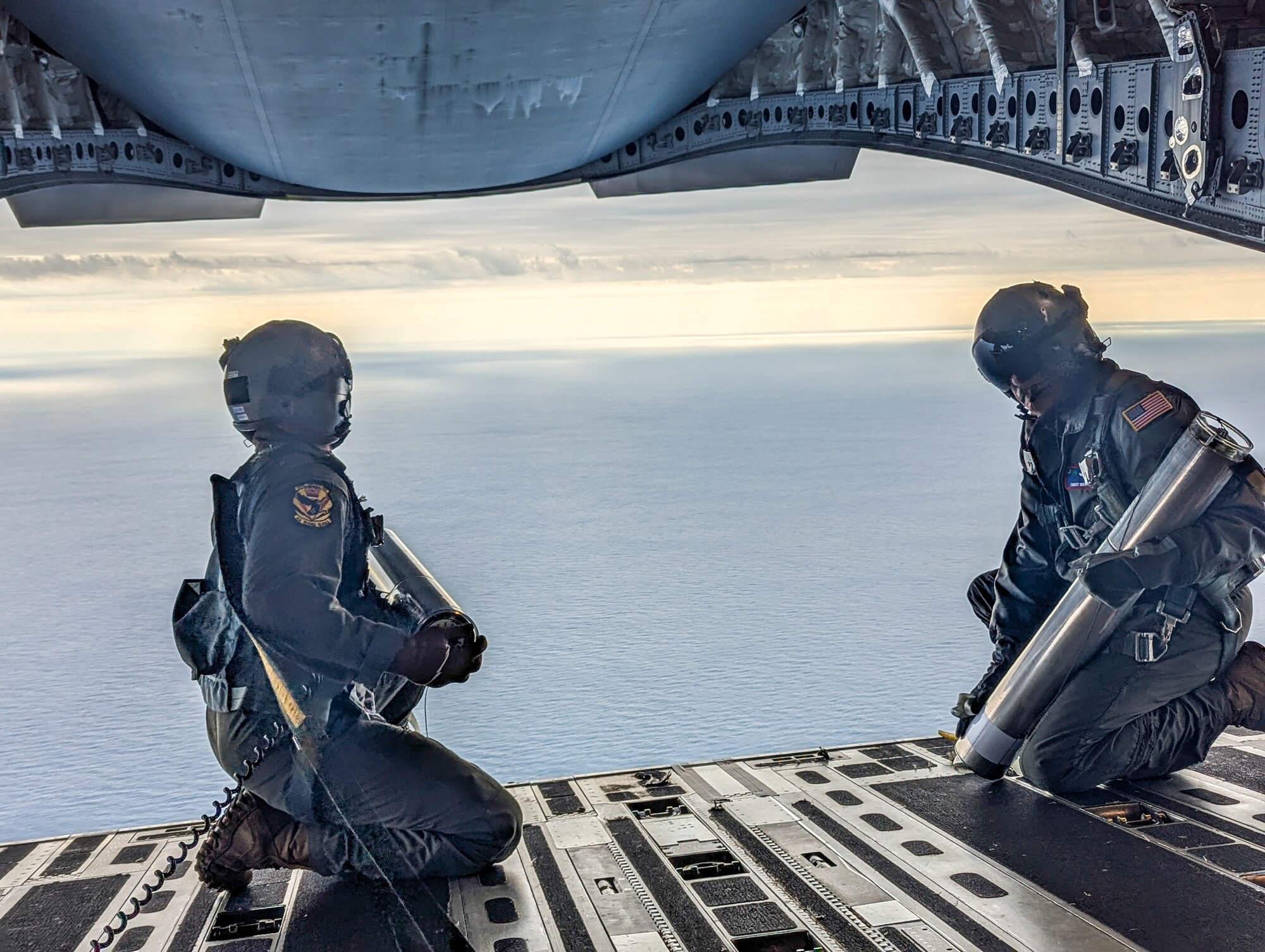A joint-task force of Guardsmen and Reservists conquer air, space, and sea to provide Human Space Flight Support training for astronaut retrieval through search and rescue Jan. 14-17, 2025, at Patrick Space Force Base, Florida.

Guardsmen from the 204th Airlift Squadron, Joint Base Pearl Harbor-Hickam, Hawaii, joined hands with Reservists from the 315th Airlift Wing, Joint Base Charleston, South Carolina, and the 308th Rescue Squadron, Patrick SFB, Fla., to train on HSFS search and rescue airdrop techniques, used to retrieve astronauts from open-ocean waters upon returning to Earth.