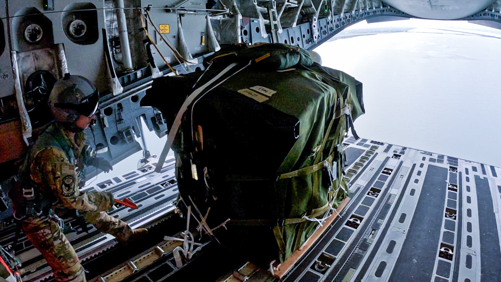 A joint-task force of Guardsmen and Reservists conquer air, space, and sea to provide Human Space Flight Support training for astronaut retrieval through search and rescue Jan. 14-17, 2025, at Patrick Space Force Base, Florida.

Guardsmen from the 204th Airlift Squadron, Joint Base Pearl Harbor-Hickam, Hawaii, joined hands with Reservists from the 315th Airlift Wing, Joint Base Charleston, South Carolina, and the 308th Rescue Squadron, Patrick SFB, Fla., to train on HSFS search and rescue airdrop techniques, used to retrieve astronauts from open-ocean waters upon returning to Earth.