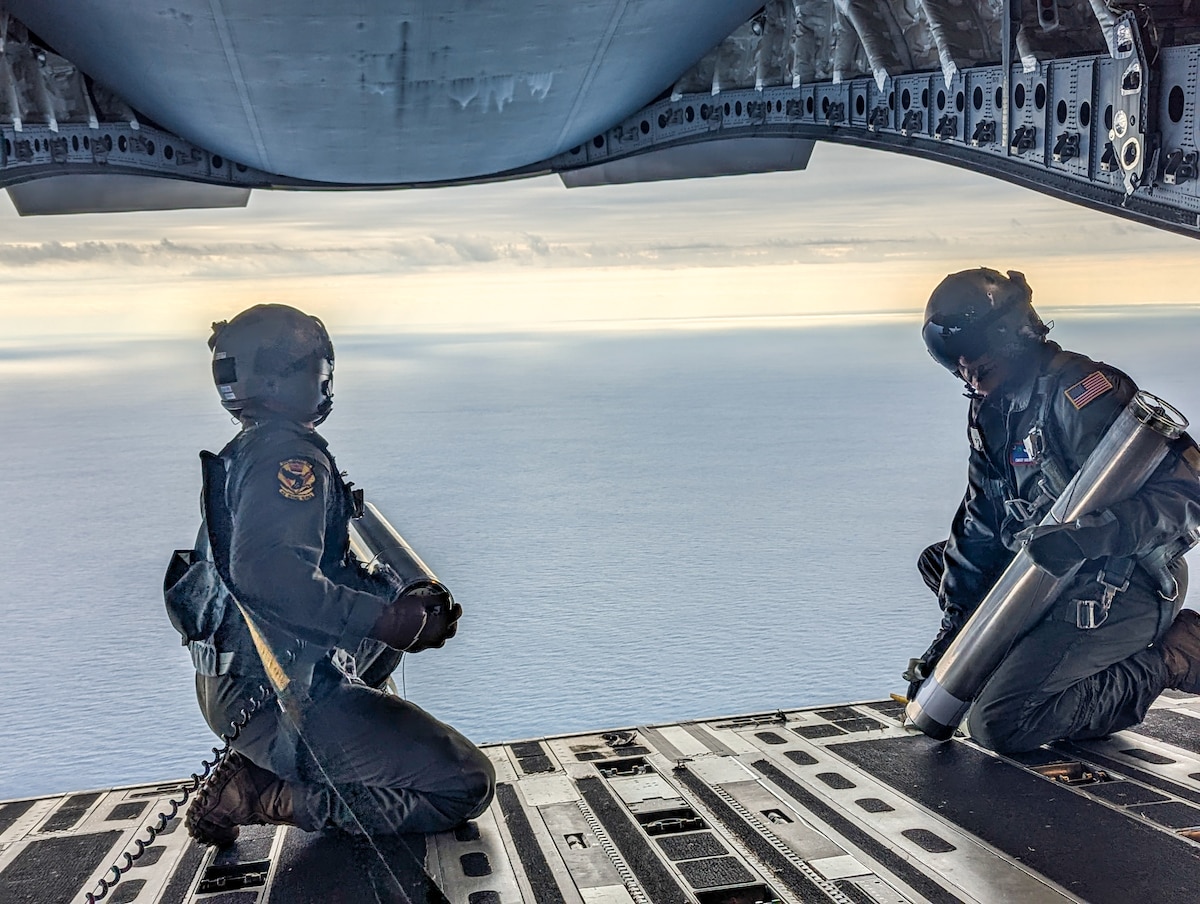 A joint-task force of Guardsmen and Reservists conquer air, space, and sea to provide Human Space Flight Support training for astronaut retrieval through search and rescue Jan. 14-17, 2025, at Patrick Space Force Base, Florida.

Guardsmen from the 204th Airlift Squadron, Joint Base Pearl Harbor-Hickam, Hawaii, joined hands with Reservists from the 315th Airlift Wing, Joint Base Charleston, South Carolina, and the 308th Rescue Squadron, Patrick SFB, Fla., to train on HSFS search and rescue airdrop techniques, used to retrieve astronauts from open-ocean waters upon returning to Earth.
