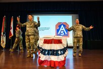 U.S. Army North cake cutting ceremony