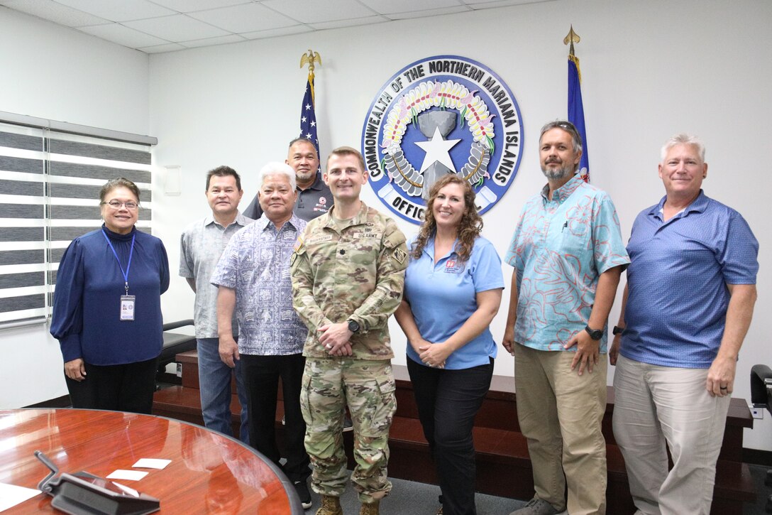 Dångkulu na si Yu’us ma’åse’ to the gracious people of Guam and Saipan for hosting USACE Honolulu District Leadership and Staff.

USACE Honolulu District's Saipan and Guam spent time strengthening vitally important relationships as well as conducting project site visitations.