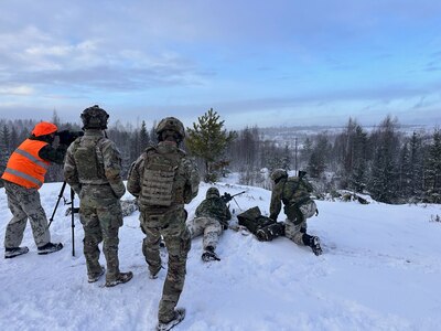 Red Dragons conduct infantry exchange in Finland