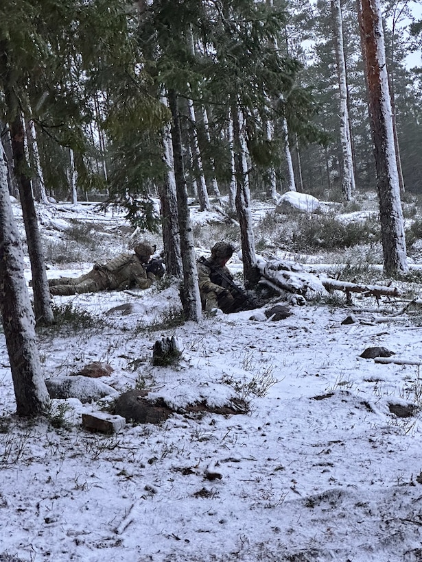 Red Dragons conduct infantry exchange in Finland