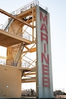 The rappel tower stands ready for new Marines to execute a training event at Marine Corps Recruit Depot San Diego, California, Jan. 10, 2025. The rappel tower provides opportunities for the new Marines to gain confidence in themselves and their gear and is one of the last training events Marines will conduct while at MCRD San Diego. Most ready when our nation is least ready, we train Marines to defeat the challengers, obstacles, and potential adversaries that hinder our nation’s progress and threaten our peace and security. (U.S. Marine Corps photo by Cpl. Sarah M. Grawcock)
