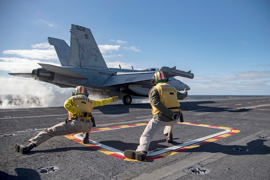 USS Nimitz (CVN 68) flight operations.