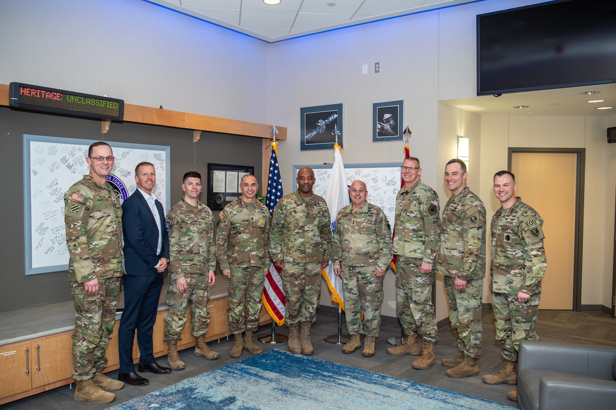 Group photo of military members
