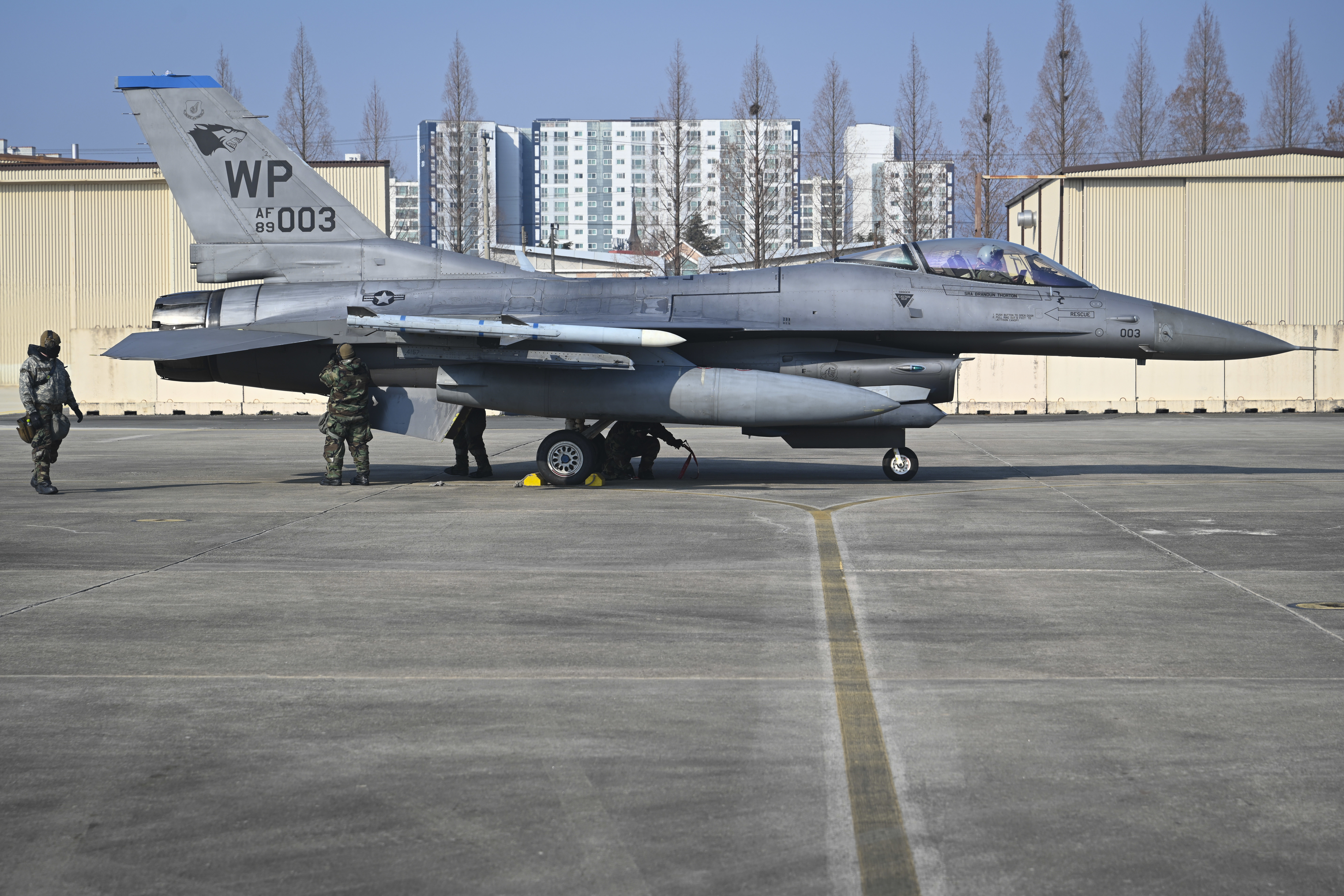 品揃え豊富で Gwangju to deploy forward F-16s Pack Wolf Air during Base その他