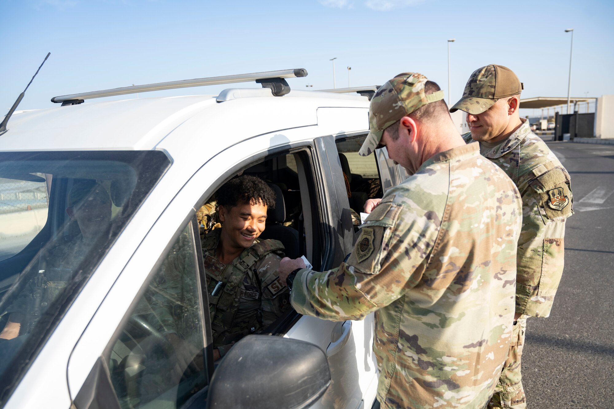 Leadership works with security forces