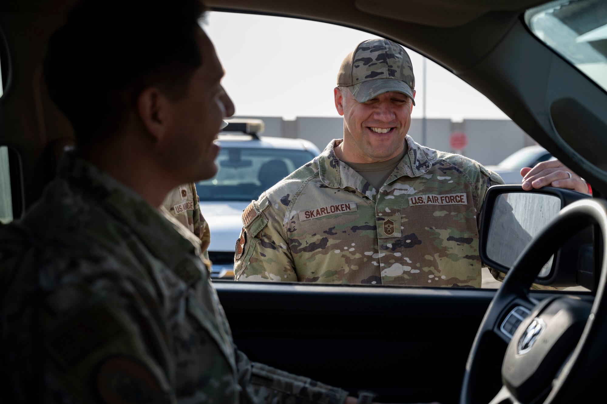 Leadership works with security forces