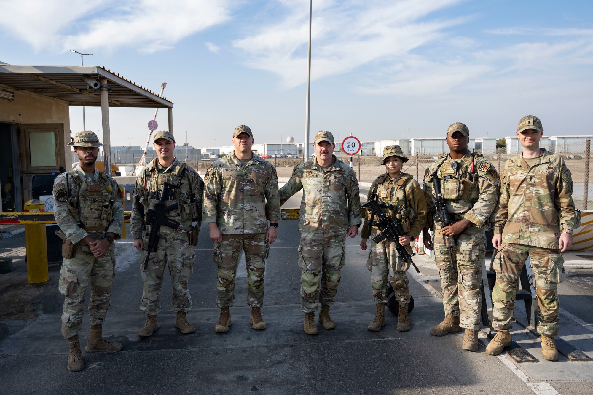 Leadership works with security forces