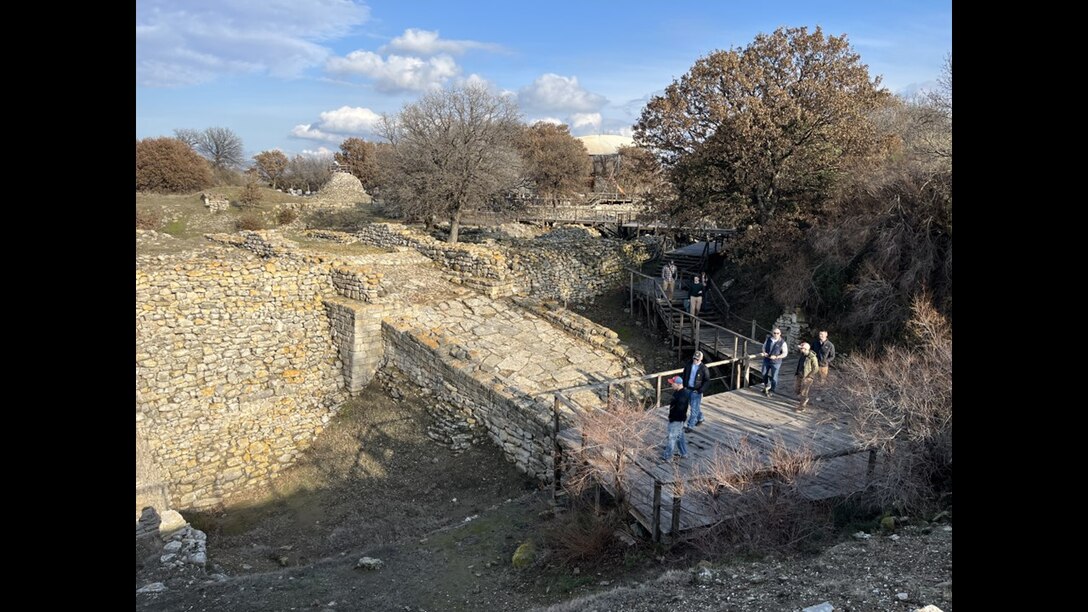 SAW European Staff Ride:
Visit to the ruins of Troy/Ilium on 22 Jan 2025.