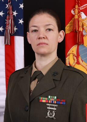 Portrait of Master Gunnery Sgt. Kelly Rose Brodmerkel