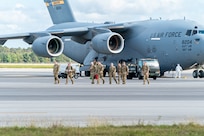 Airmen arrive home