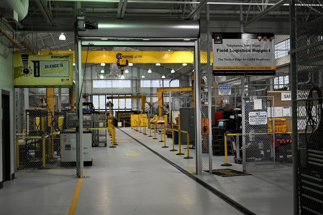 Photo of inside the Joint Base  Lewis-McChord facility