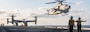 An AH-1Z Viper attack helicopter from the 31st Marine Expeditionary Unit (MEU) Air Combat Element (ACE), takes off from the flight deck the forward-deployed amphibious assault ship USS America (LHA 6), while conducting flight operations in the Philippine Sea, Jan. 22.