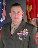Sergeant Major Abel A. Olmstead, Inspector - Instructor, CSEL, CLR - 45
