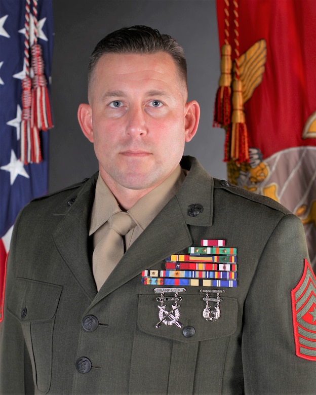 Sergeant Major Abel A. Olmstead, Inspector - Instructor, CSEL, CLR - 45