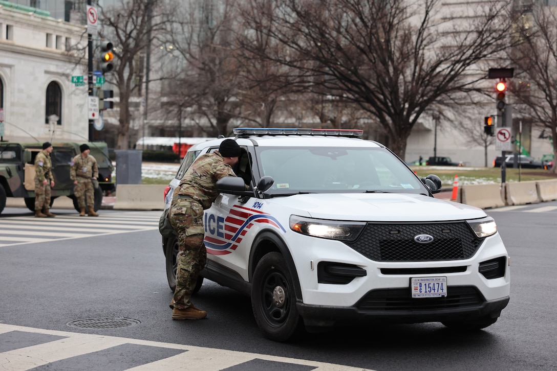 Virginia National Guard supports 60th Presidential Inauguration