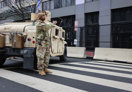 Virginia National Guard supports 60th Presidential Inauguration