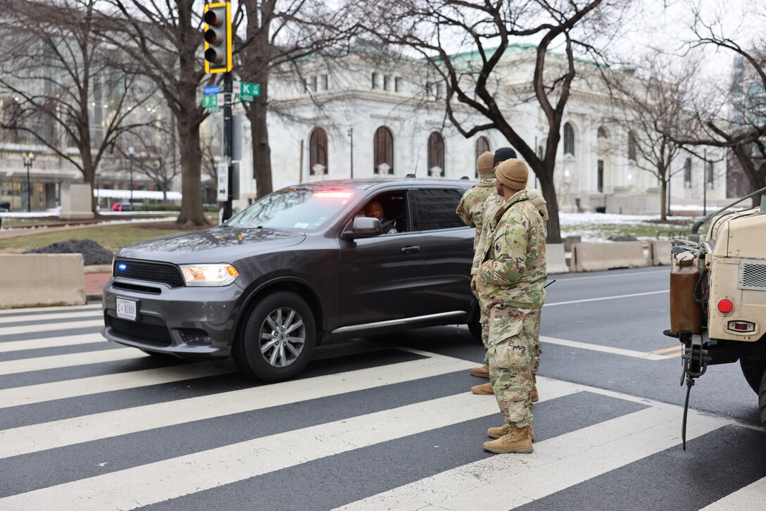 Virginia National Guard supports 60th Presidential Inauguration