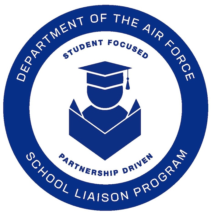 A graphic depicting the program logo for he School Liaison Program.