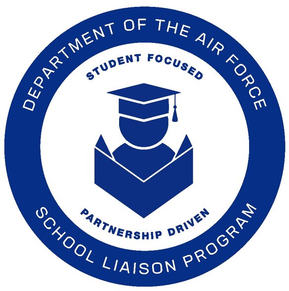 A graphic depicting the program logo for he School Liaison Program.