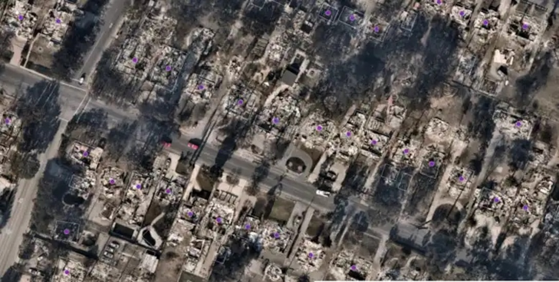 Geospatial Team Helping Assess California Wildfire Damage