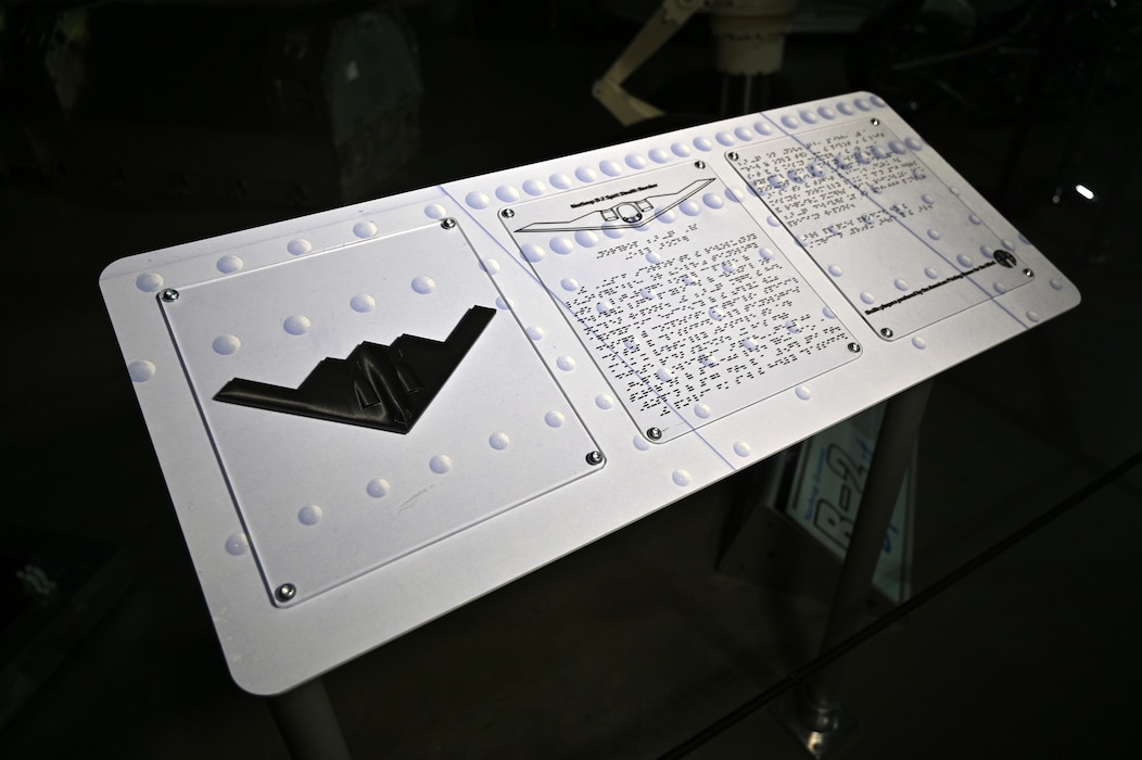 Braille options for sight impaired visitors