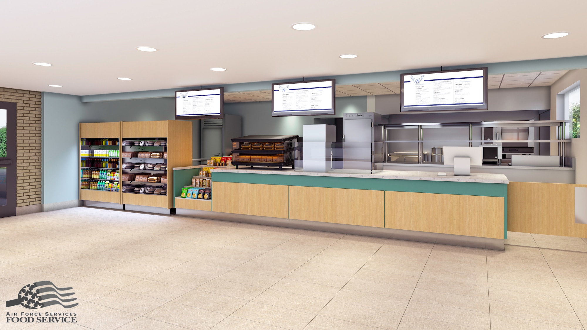 the expected layout of Food 2.0