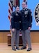 Staff Sgt. Lauren Slack and Staff Sgt. Lauren Slack Posing after award ceremony.