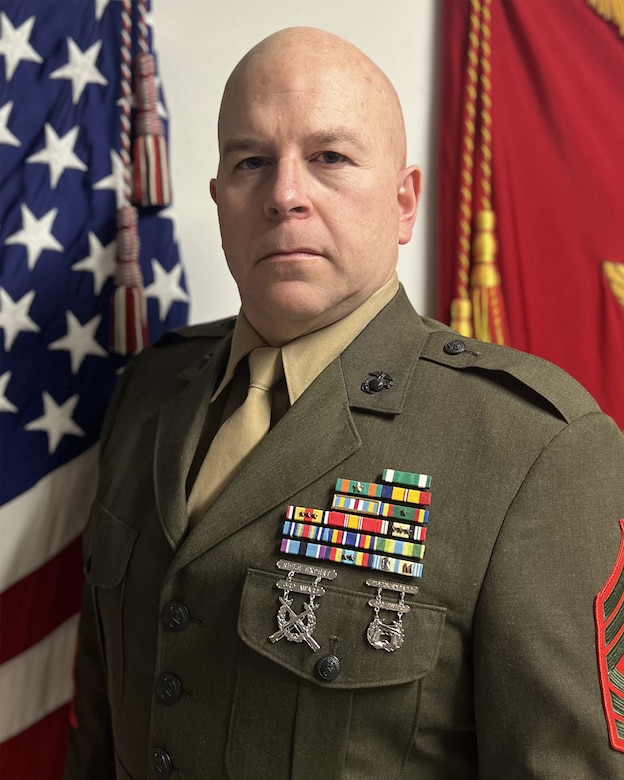 First Sergeant Matthew T. Stout, Unit Senior Enlisted Leader, Engineer Support Company