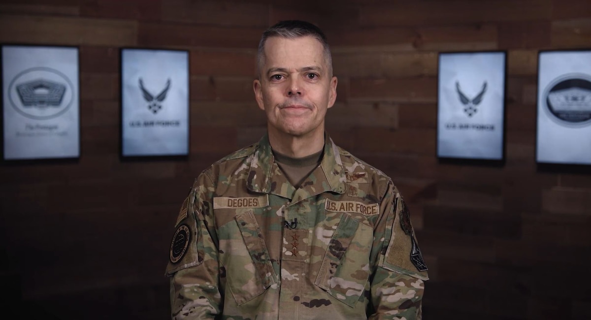Military member speaks on policy updates.