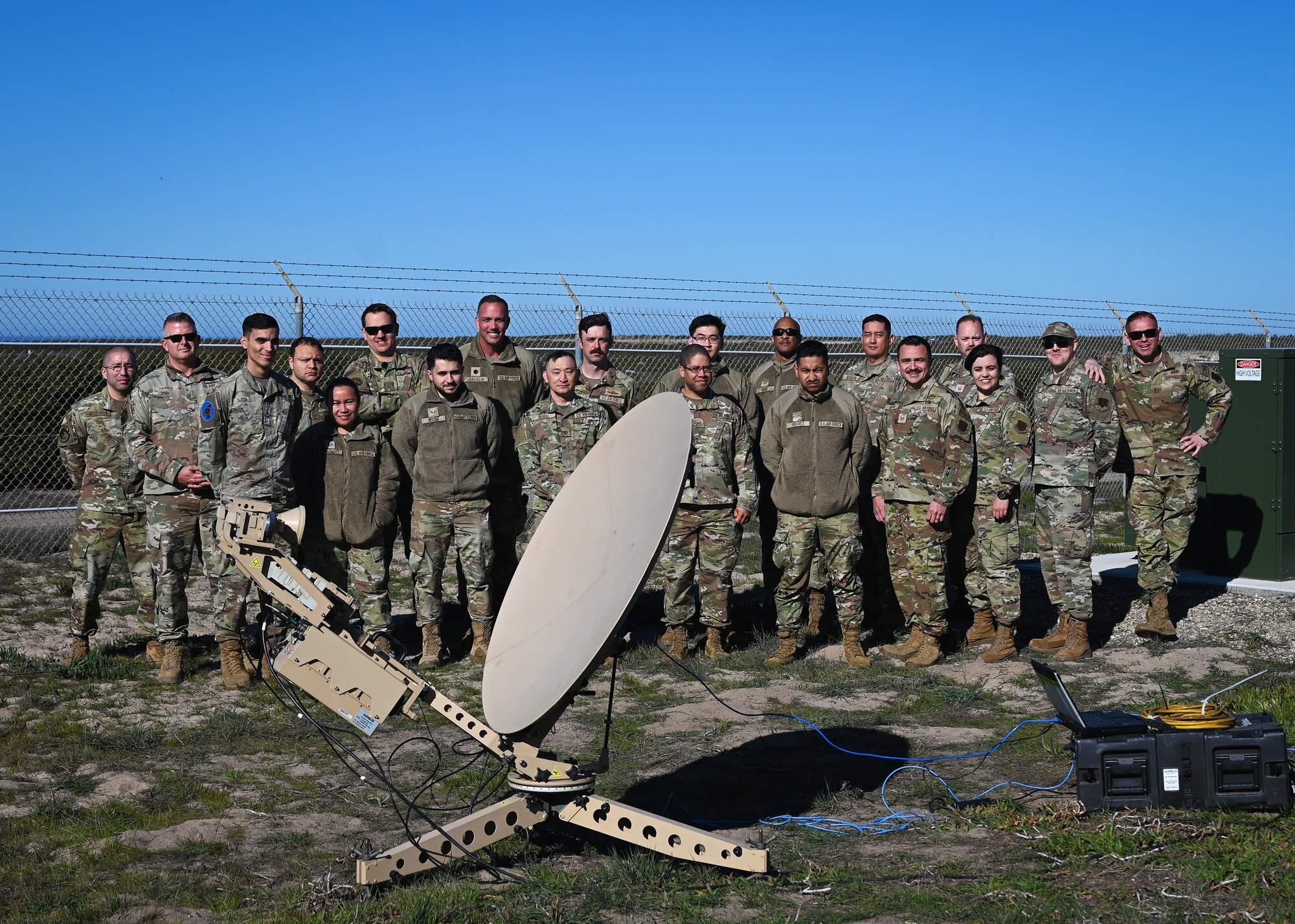 Participants of Operation Inception pose for a group photo.