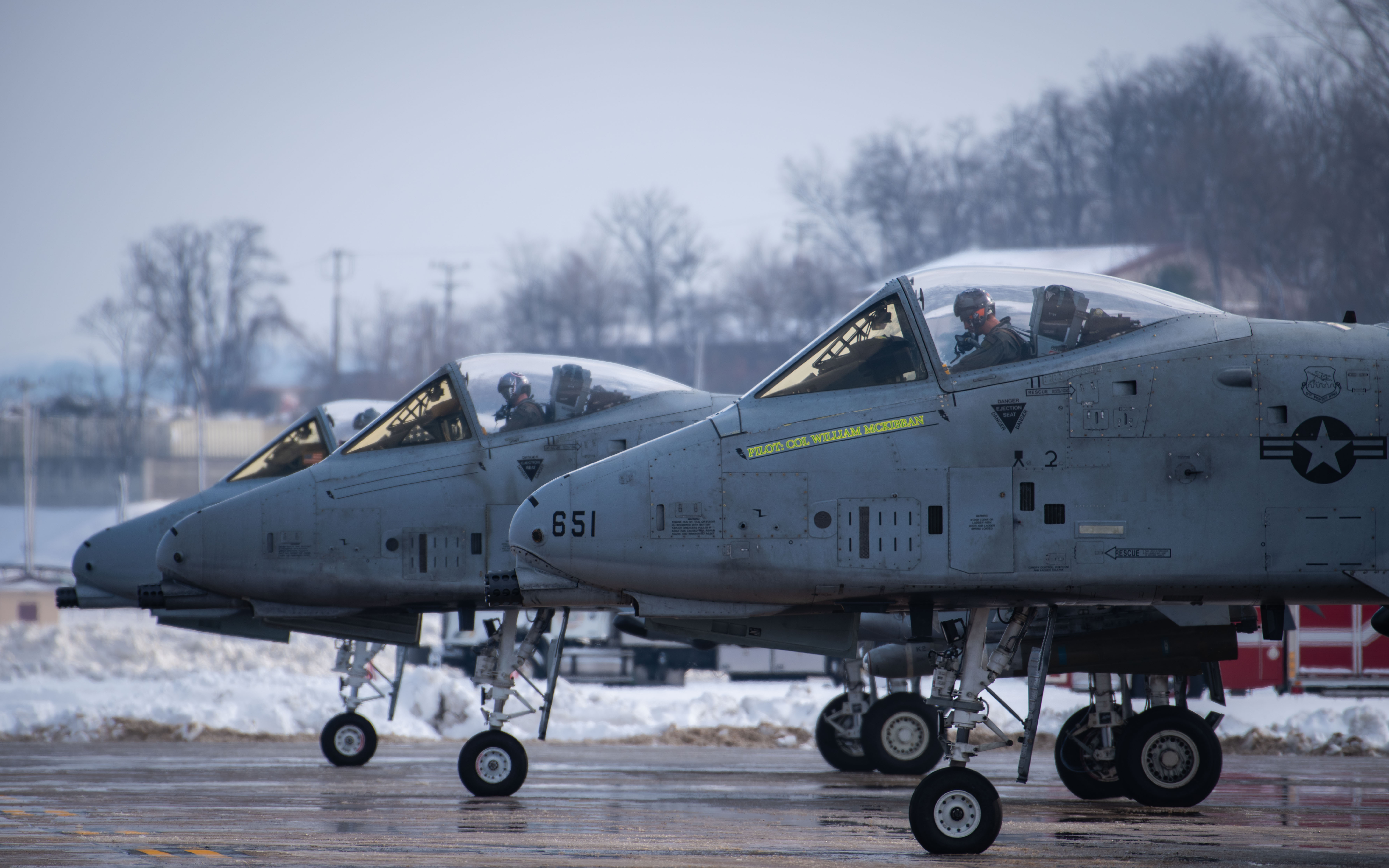 51st FW generates A-10 airpower amidst inclement weather
