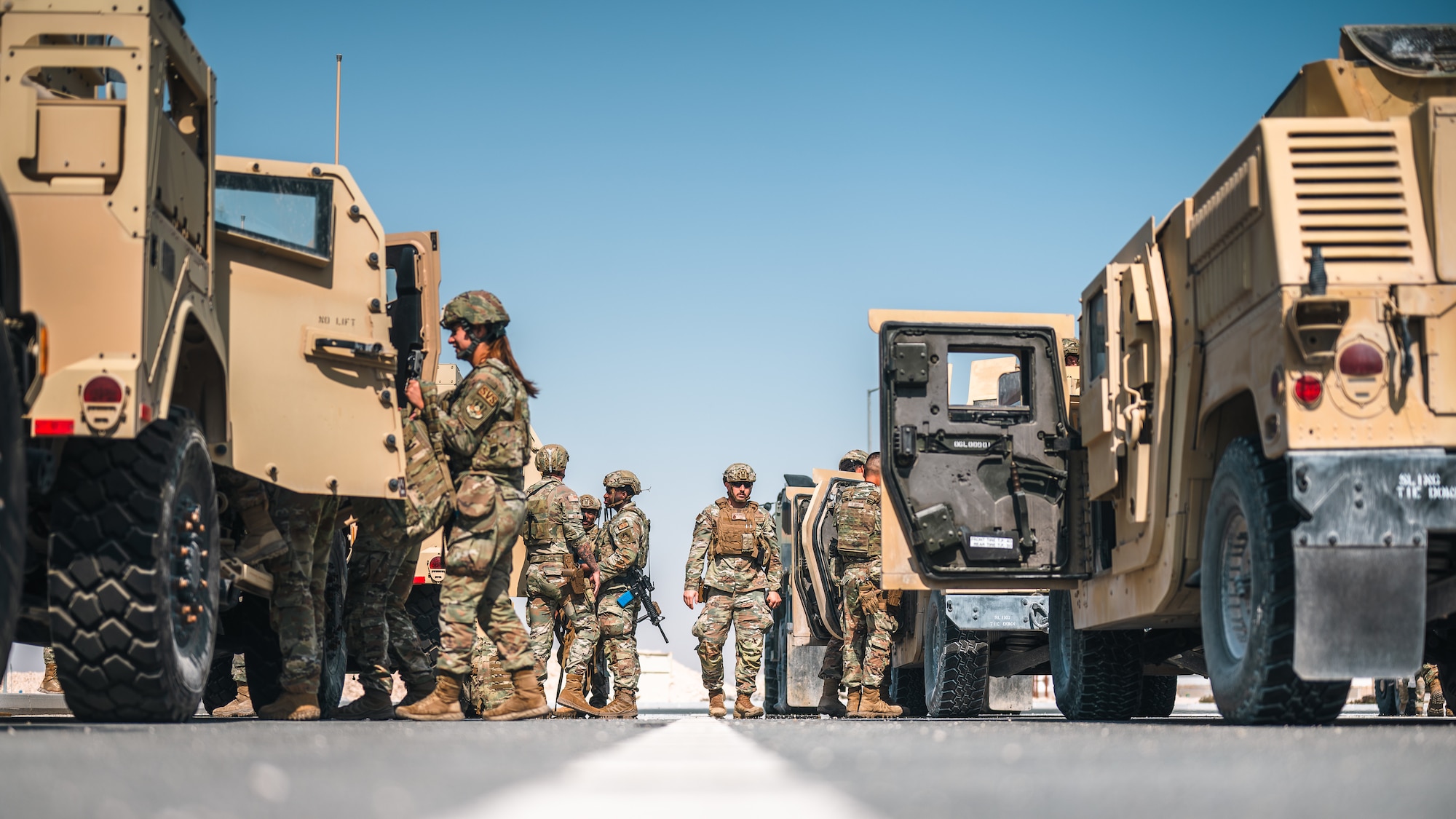 Airmen participate in Tactical Leadership course