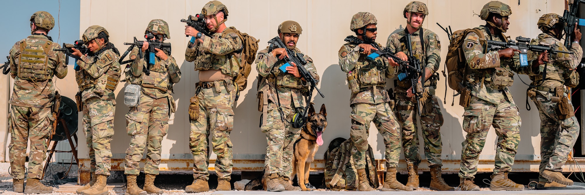 Airmen participate in Tactical Leadership course
