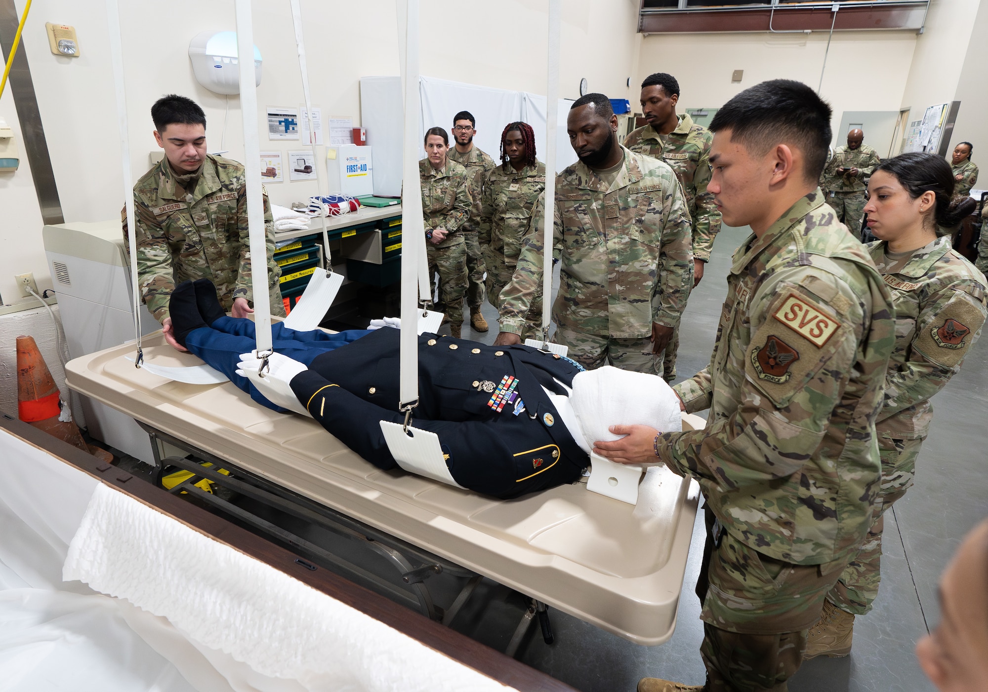 AFMAO hosts 436th Force Support Squadron for cross-functional training