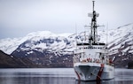 Coast Guard Cutter Alex Haley (WMEC 39) transits inbound Dutch Harbor while on patrol in the Gulf of Alaska. As the only major cutter homeported in Alaska, Alex Haley’s primary missions are search and rescue, international/domestic fisheries enforcement, and homeland defense. (U.S. Coast Guard Photo by Lt. j.g. John Walsh)